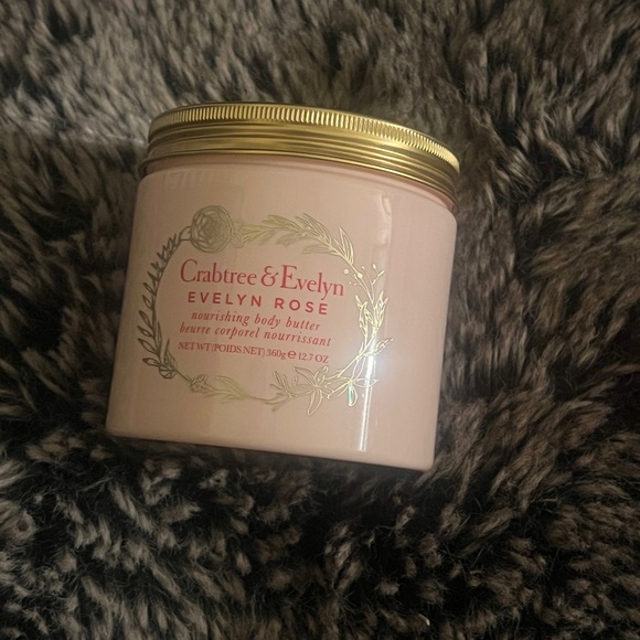 Crabtree & Evelyn Evelyn Rose Body Butter 12.7 oz. - Picture 1 of 2